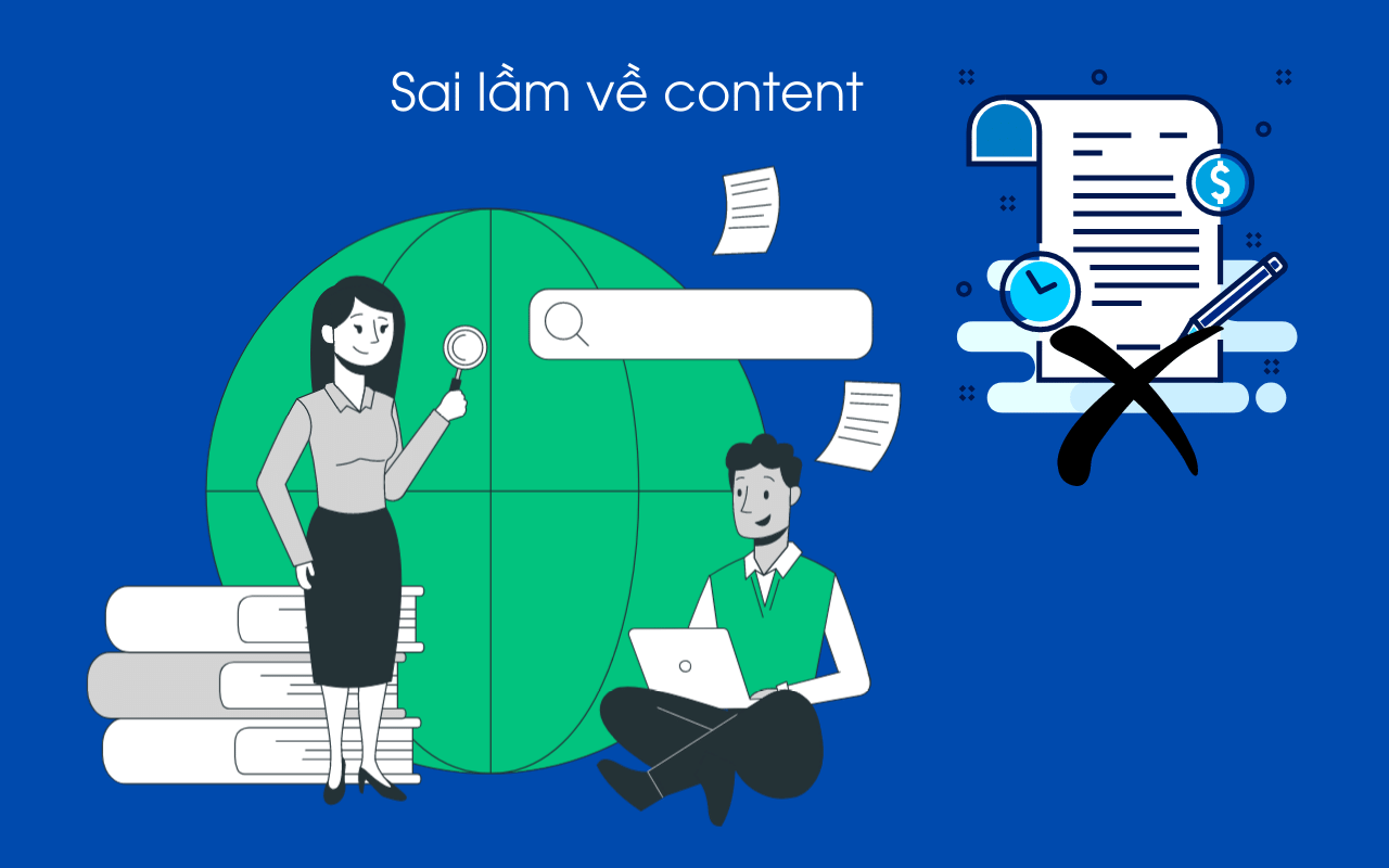 7 sai lầm khi viết Content có hại cho SEO