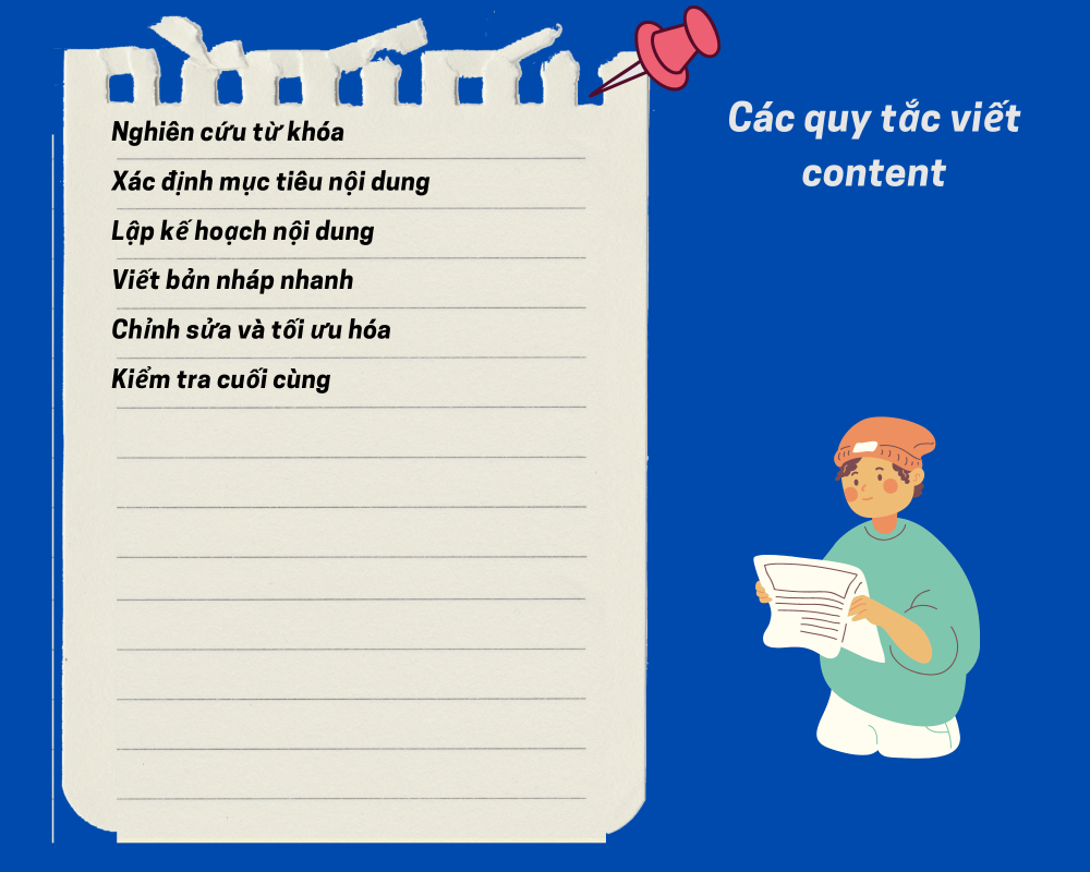 Một số quy tắc quan trọng trong việc viết content