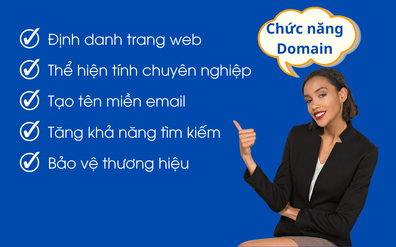 Chức năng của Domain