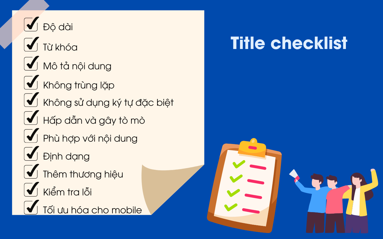 Checklist