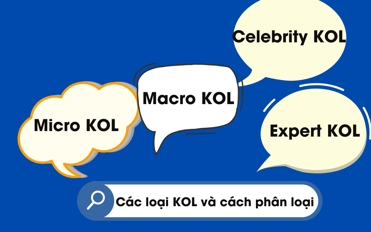 Các loại KOL và cách phân loại