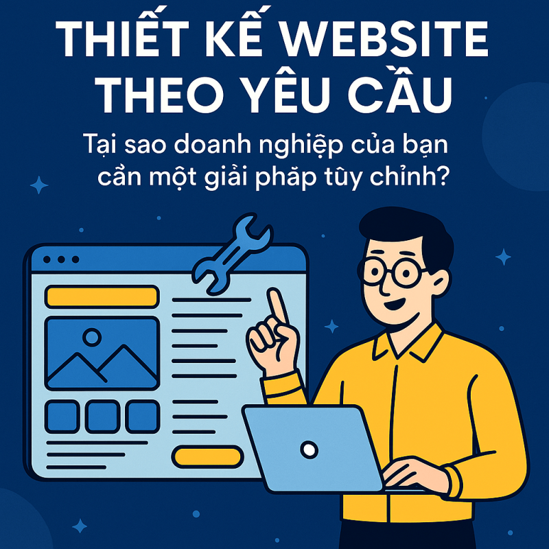Thiết kế website theo yêu cầu: khi nào doanh nghiệp cần một giải pháp tùy chỉnh?